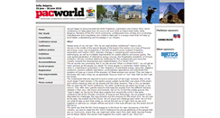Desktop Screenshot of conference.pacw.org
